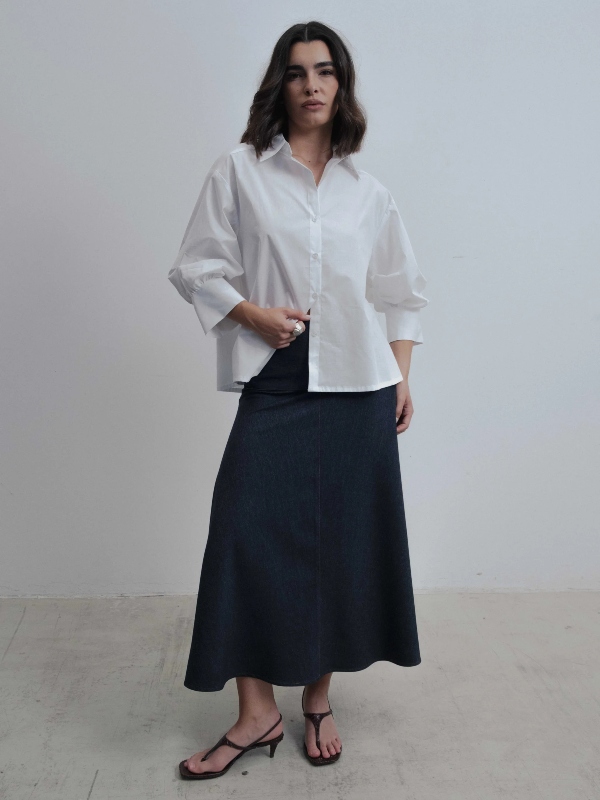 Camicia Maniche Sbuffo